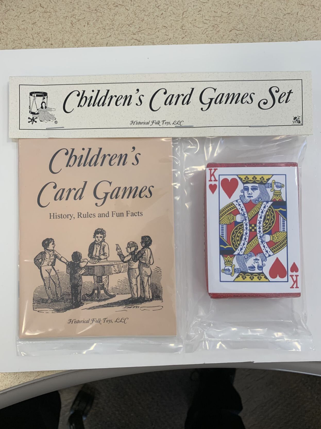 Historic children's card games